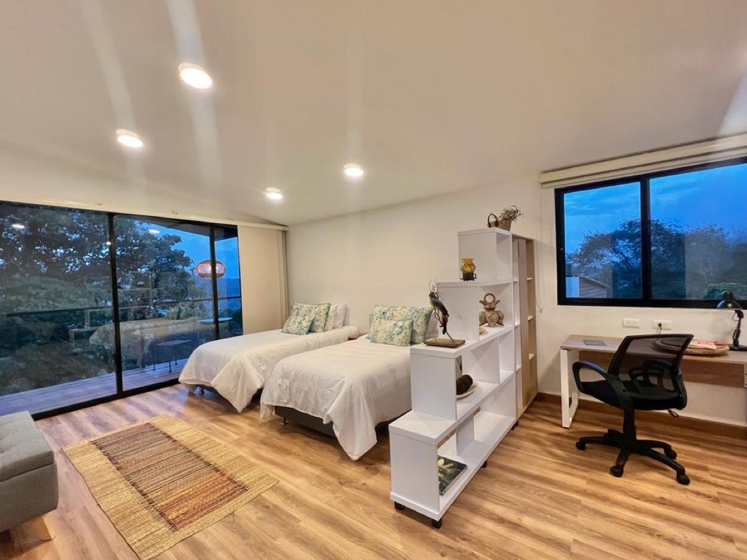 Suite de San Felipe Lodge con dos camas sencillas